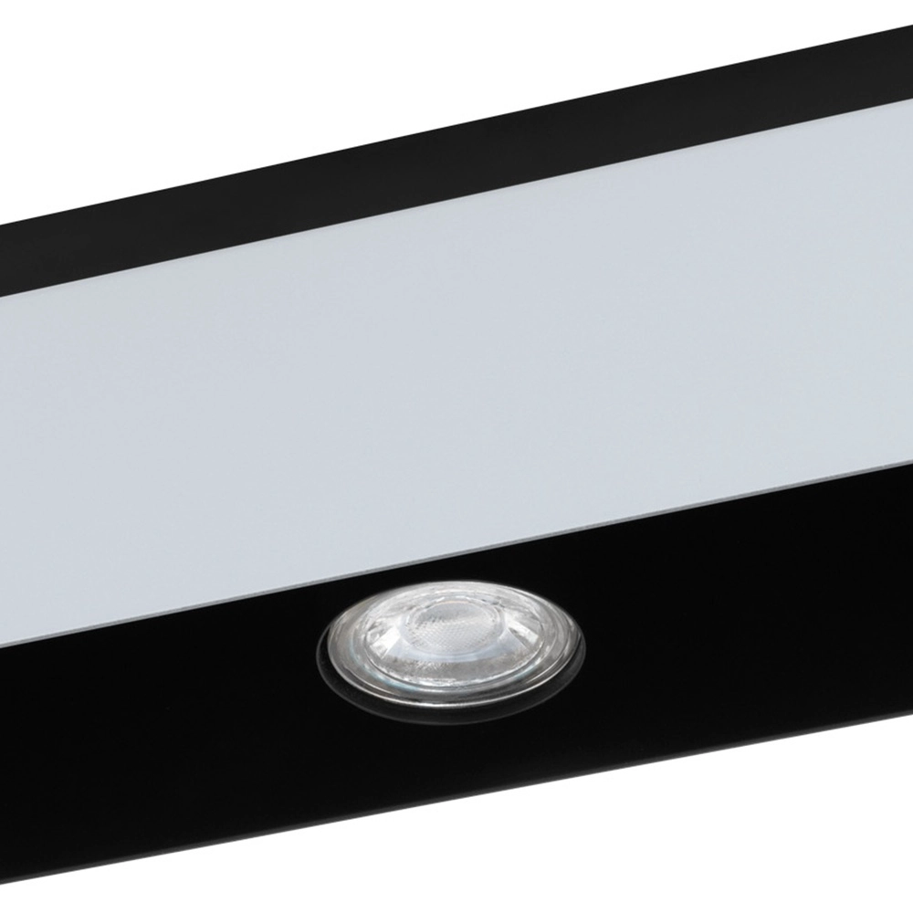 Lampe de plafond Viserba 3-blanc clair et noir Eglo 9002759973964