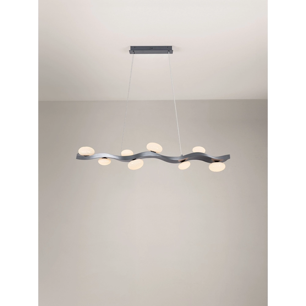 Lampe pendante noire Severo Conception Lyora 5212063500372