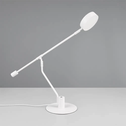 Lampe de bureau LED Manduro blanc Trio 4017807616002