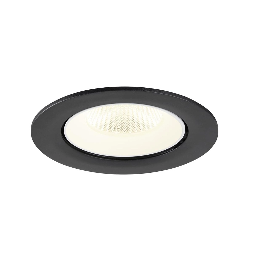 Spot encastré Numinos Gimble L noir/blanc 4000K - 40 deg SLV 4024163310116