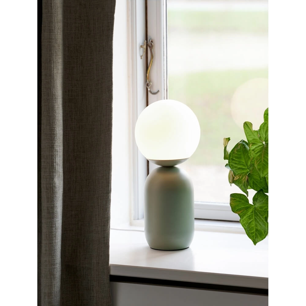 Lampe de table Notti Vert avec blanc Nordlux 5704924011597