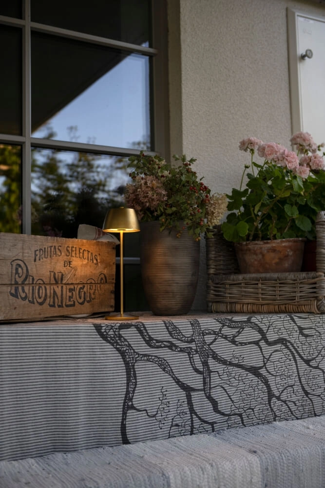 Lampe de table rechargeable Eze or KonstSmide 7318308408019