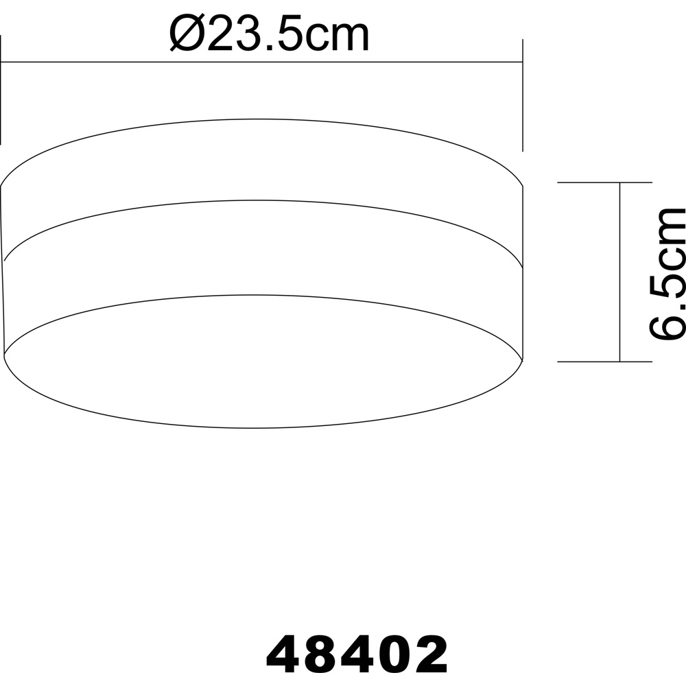 Lampe de plafond en nickel Opal Ø 24cm Globo 9007371163458