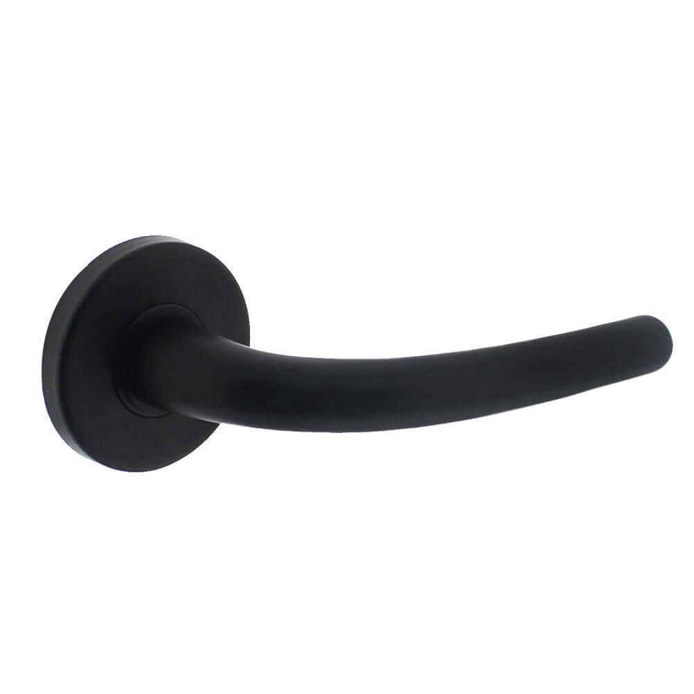 Poignée de porte moderne Elena noir