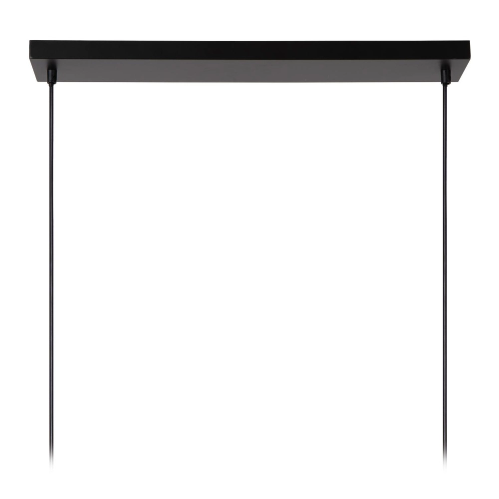 Lampe pendante unique Suus 4 feux noirs Lucide 5411212010872