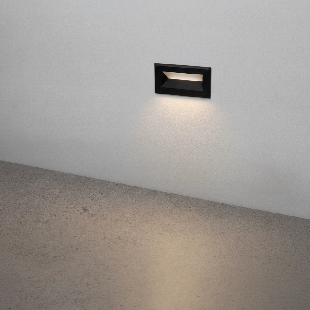 Luminaire encastré design Vivion noir