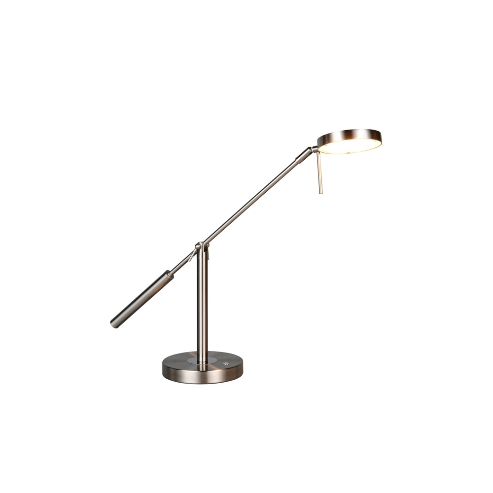 Lampe de bureau Monza nickel Trio 4017807693263
