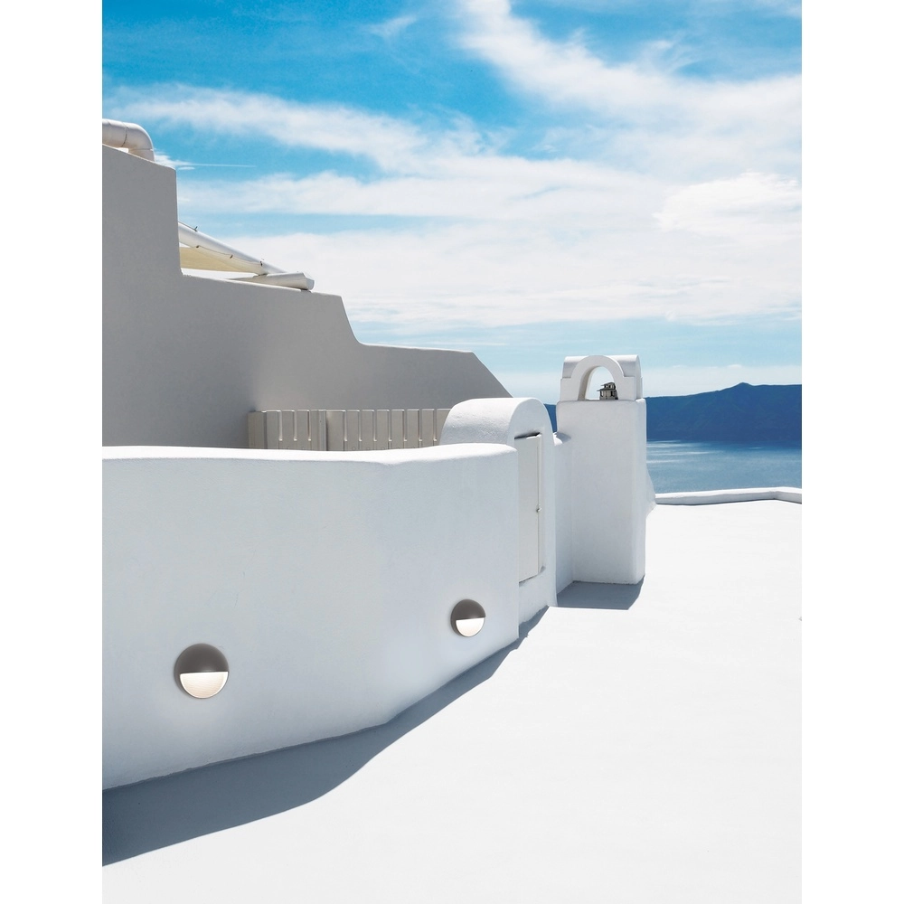 Applique murale ronde Krypton Ø 16cm gris Lyora 5212017409287