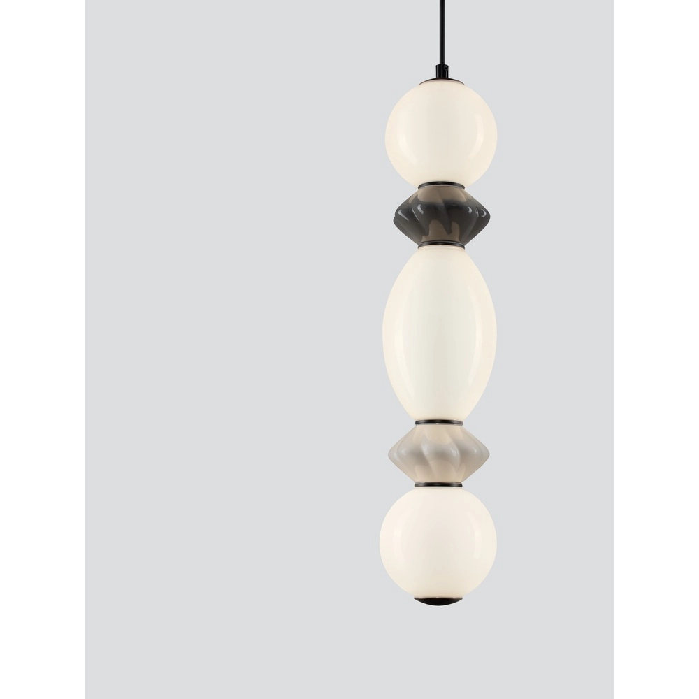 Suspension Pallina gris - blanc Lyora 5212017484000