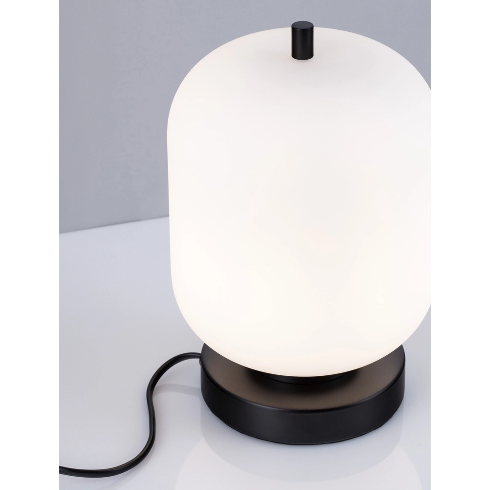 Lampe de table Lato noir et blanc