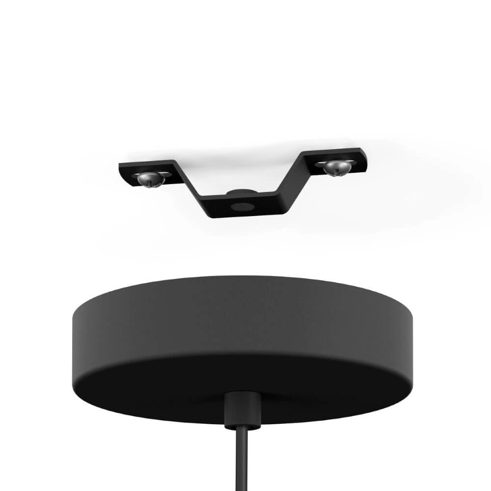 Lampe suspendue noire Podere Ø 42,5 cm Eglo 9008606274062