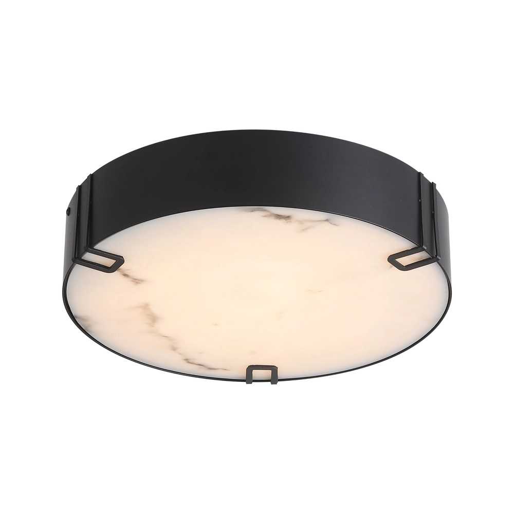 Conception de plafonds Marmo noir Ø 35cm
