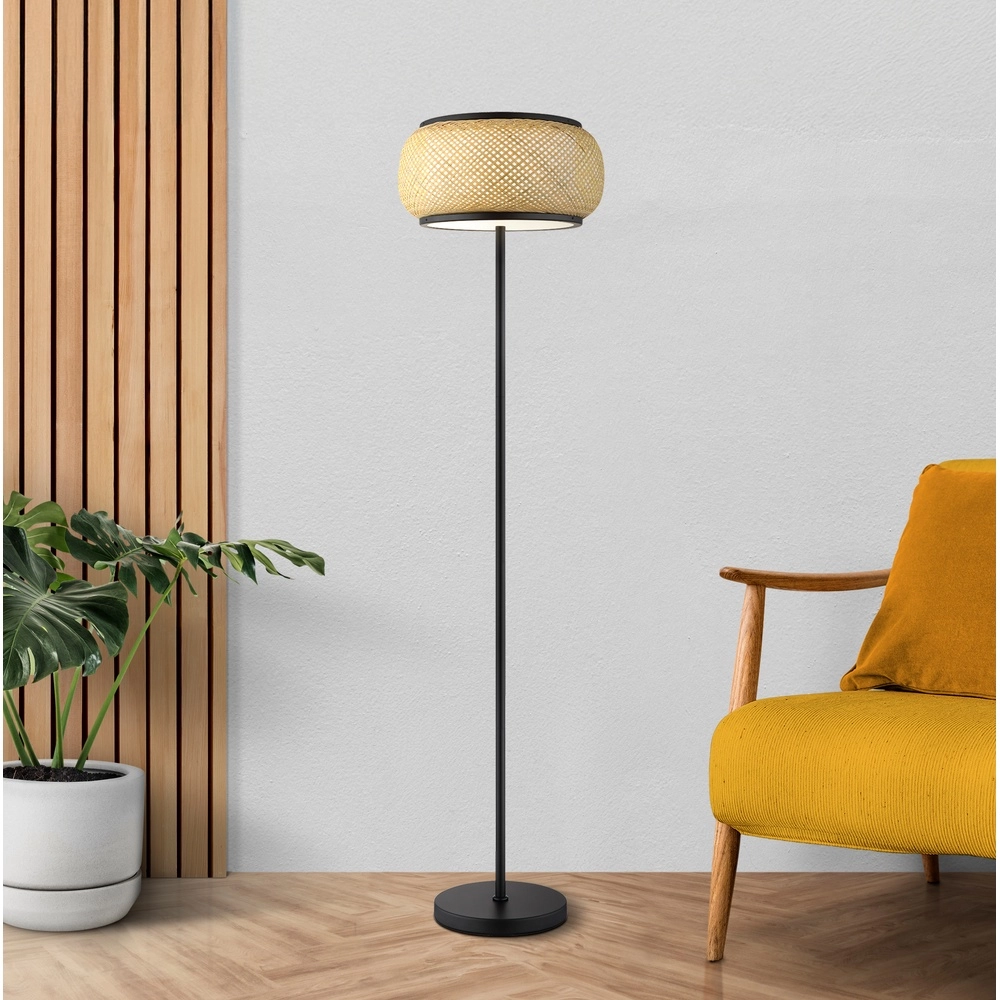 Lampe de pied Bambora avec du bambou Ø 38 cm Globo 9007371569861