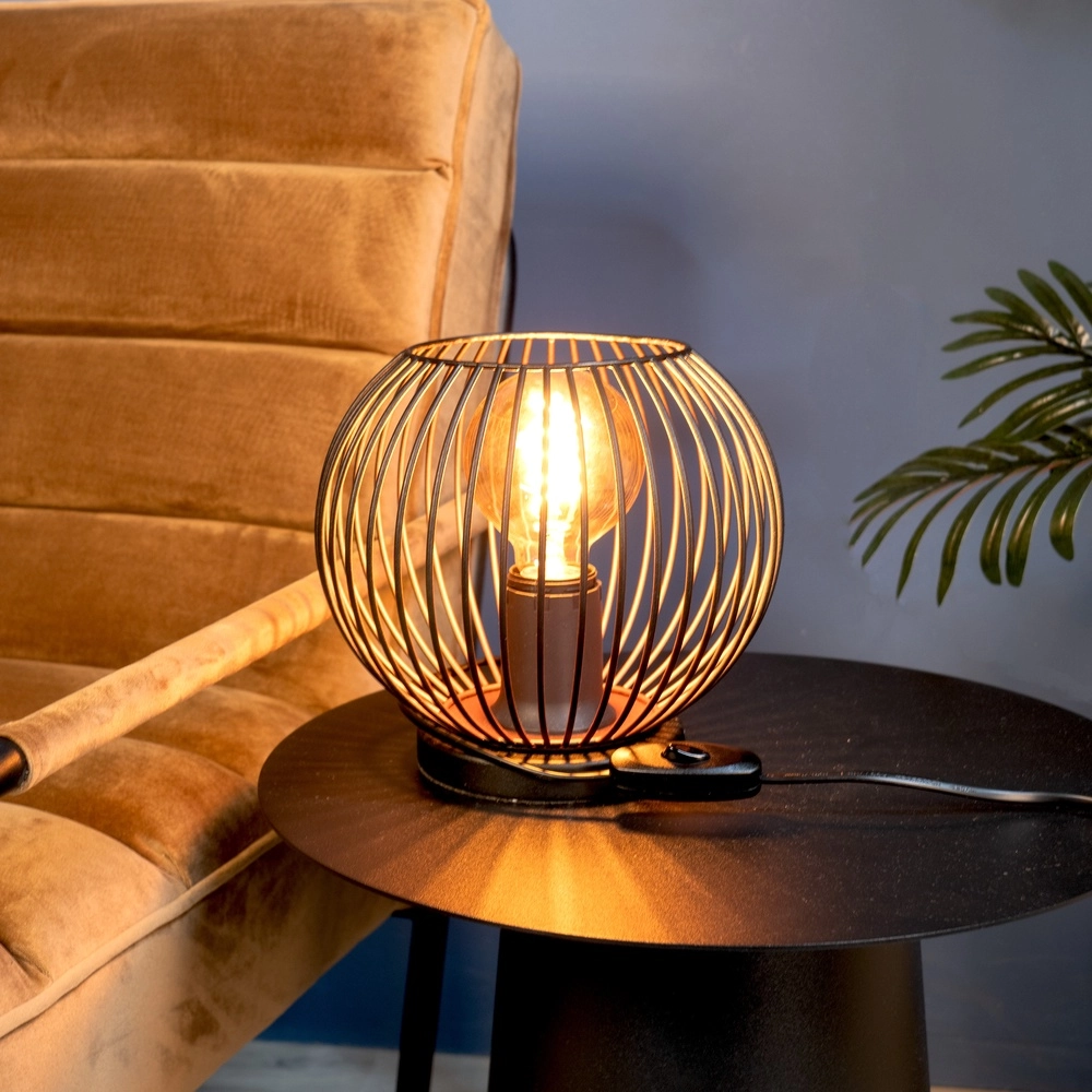 Lampe de table Almanzora Bronze cuivré Eglo 9008606360352