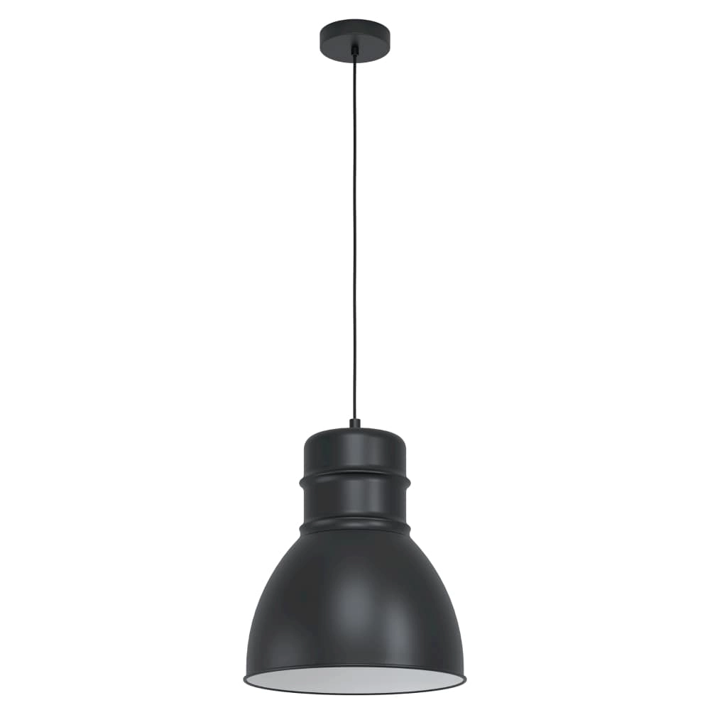 Lampe suspendue noire Ebury Ø 38 cm Lampe suspendue noire Ebury Ø 38 cm