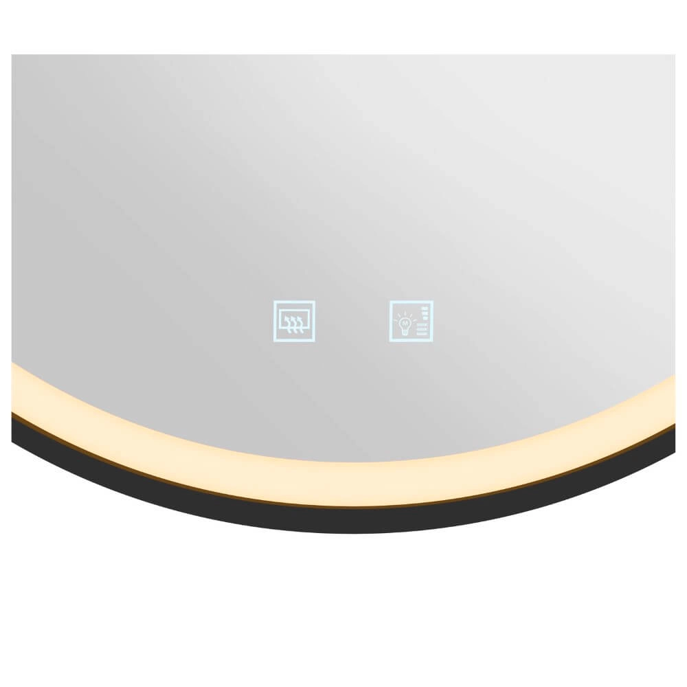 Applique miroir Trukko Noir - Ø 60cm SLV 4024163274760