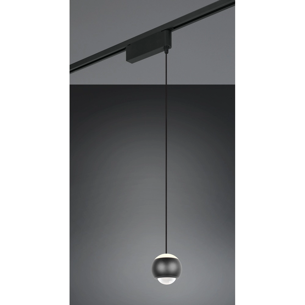 Suspension pour rail Hamlet Noir 2 phases Trio 4017807662948