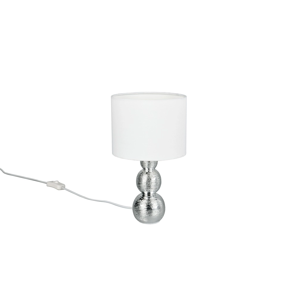Lampe de table Lova Gris argenté Trio 4017807682663