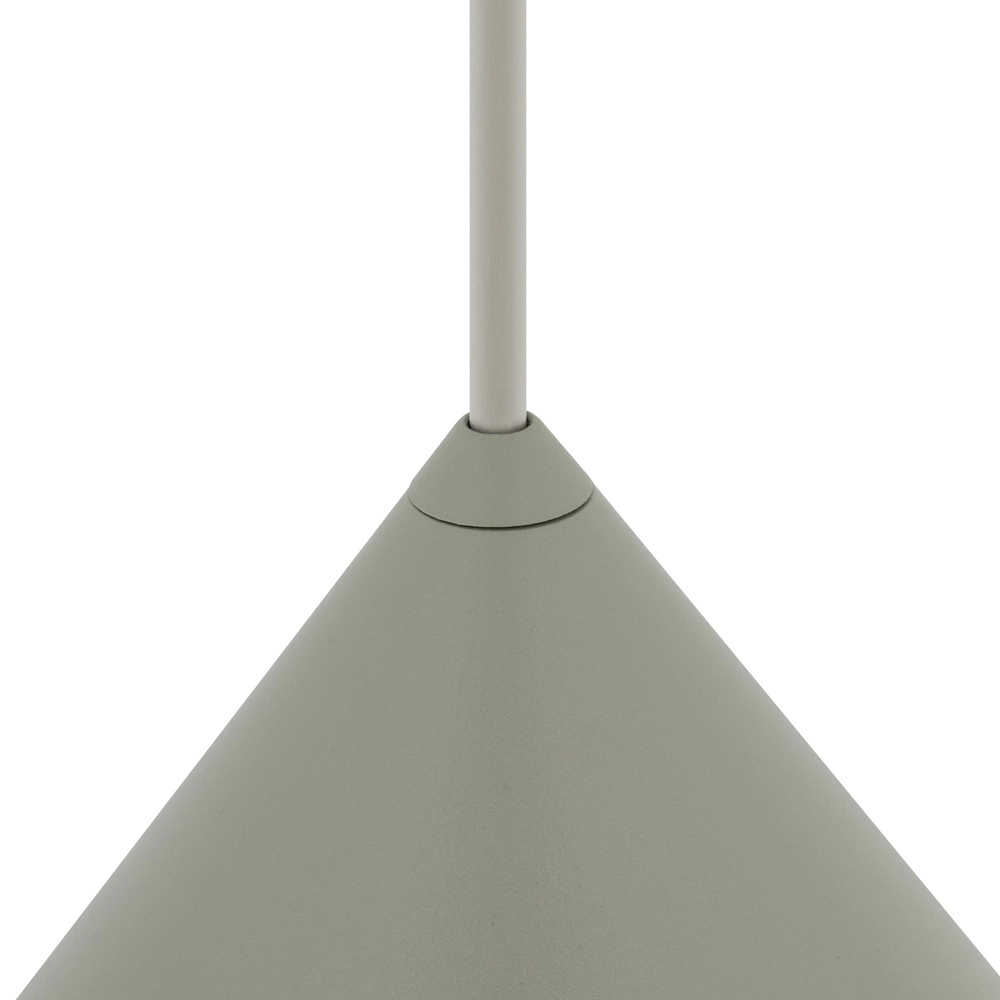 Lampe pendante de conception Zenith vert sauge Ø 20,5 cm Lyora 5903139114882