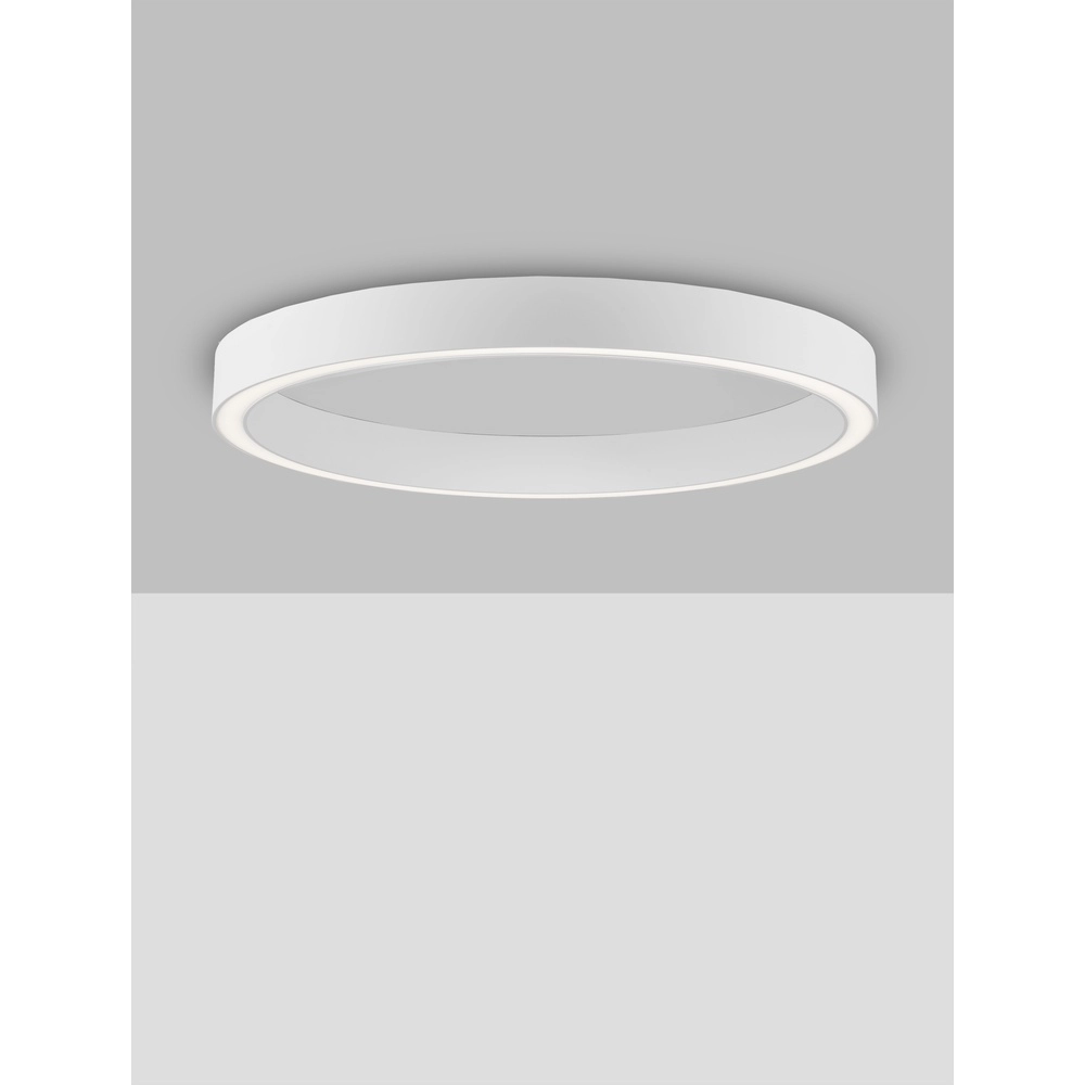 Plafonnier design Sting blanc Ø 80cm Lyora 5212017437495