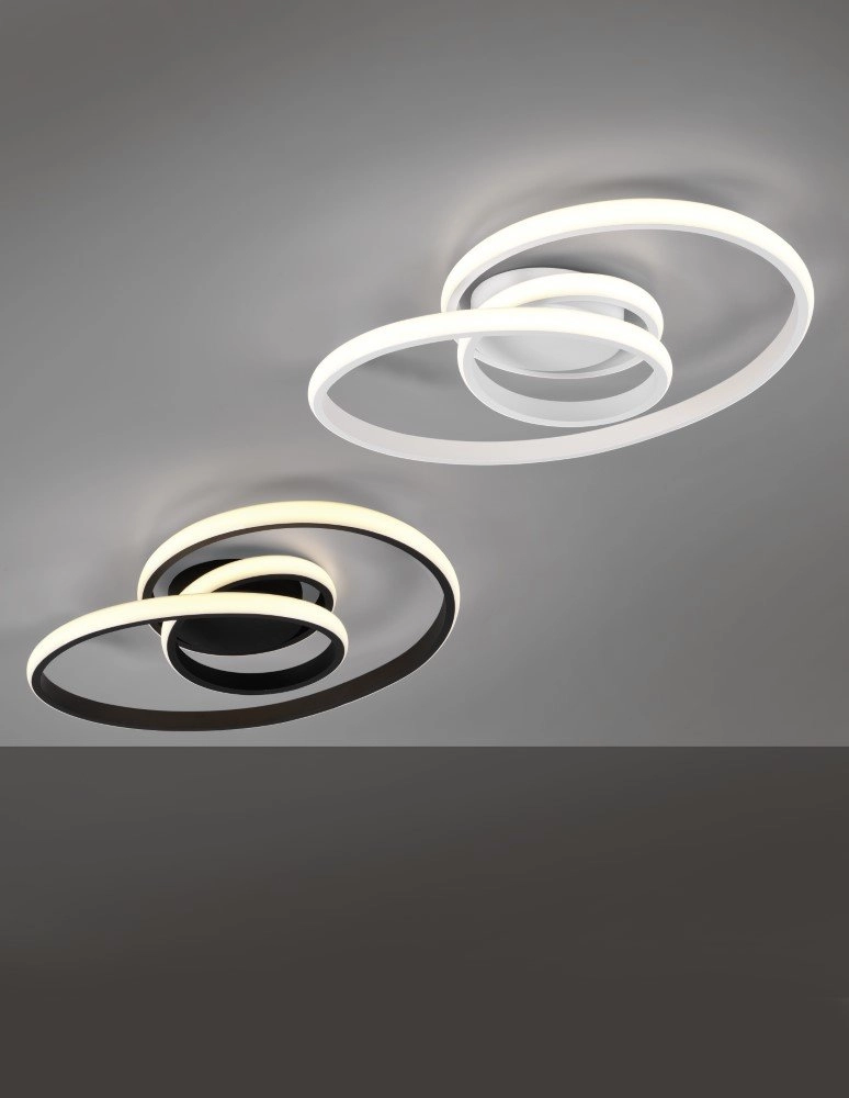 Plafonnier blanc Sansa LED Trio 4017807488661