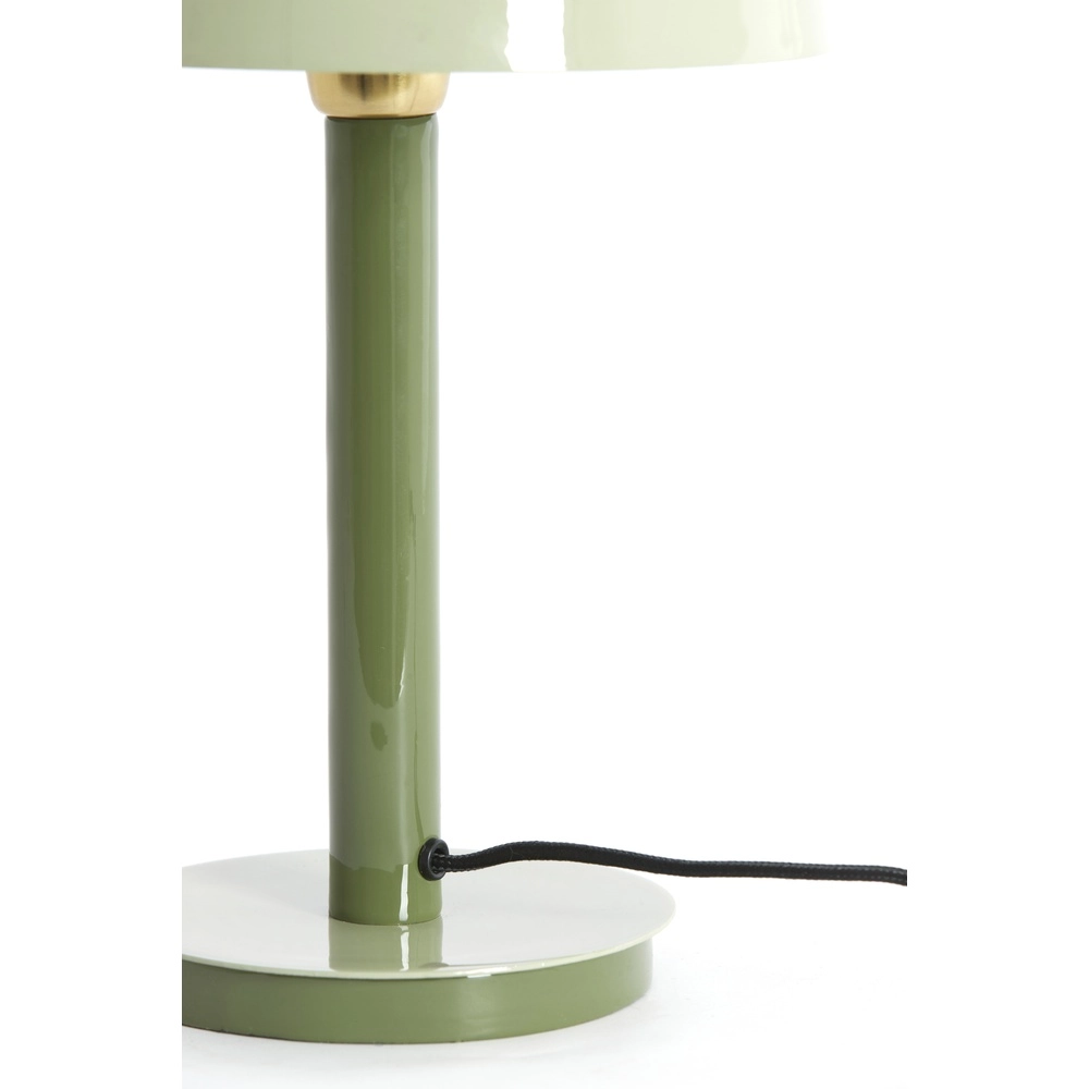 Lampe de bureau Marivet vert brillant - Ø 25cm Light & Living 8717807816216