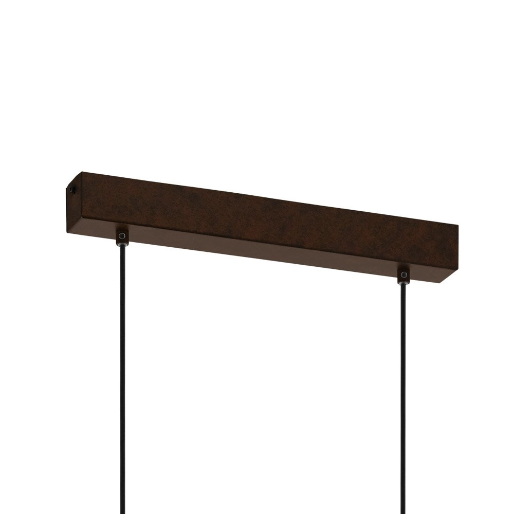 Lampe à suspension Townshend 4 Rouille Eglo 9002759498597