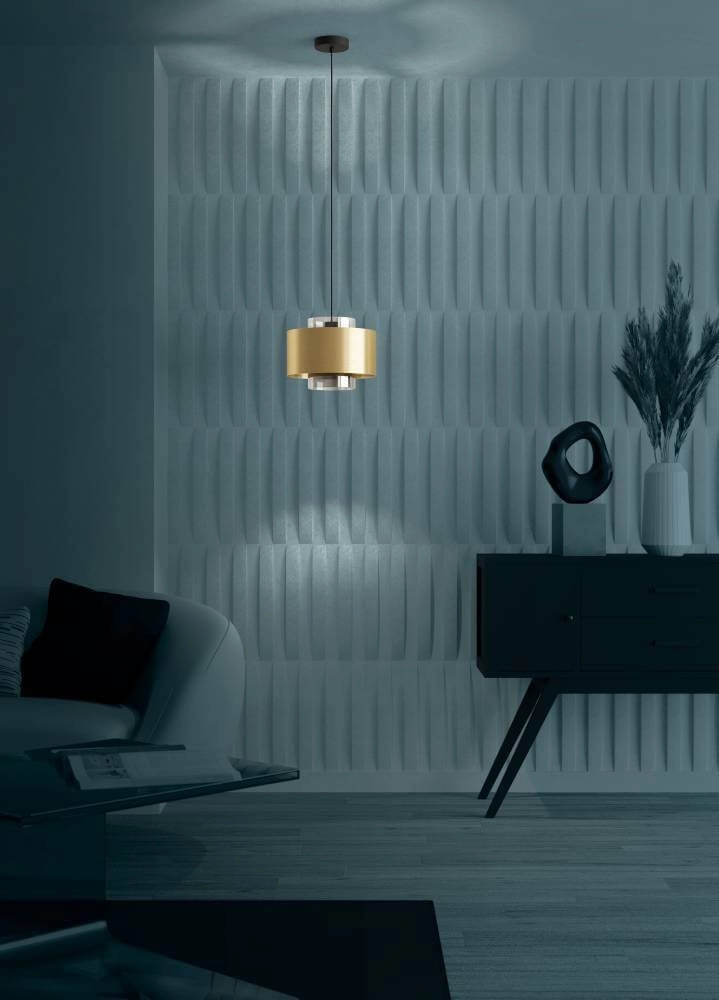 Lampe suspendue dorée Duglia Ø 28 cm Stars of Light 9008606221271