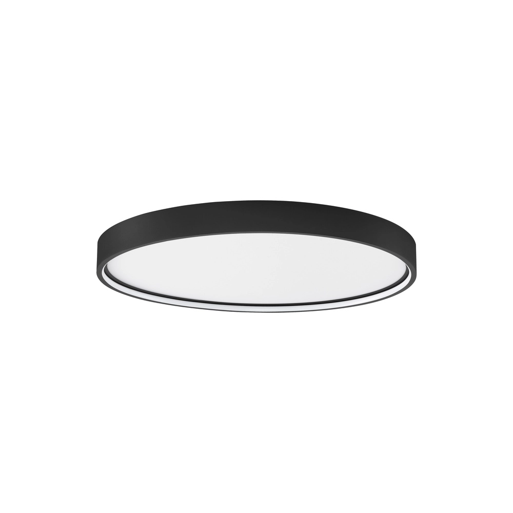 Plafonnier rond Olaf noir Ø 60cm Lyora 5212017431783