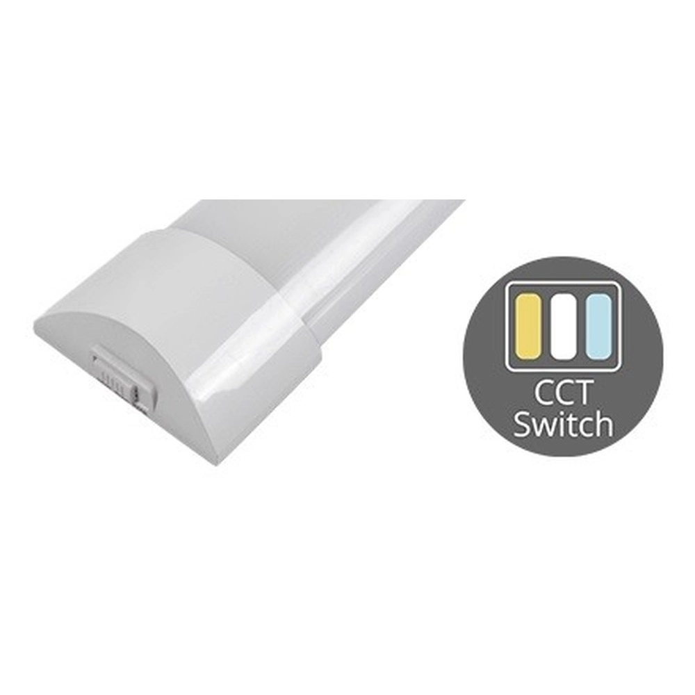 Éclairage de cuisine LED Batten 60cm - 20W - couleur de lumière réglable Lyora 8720999812478