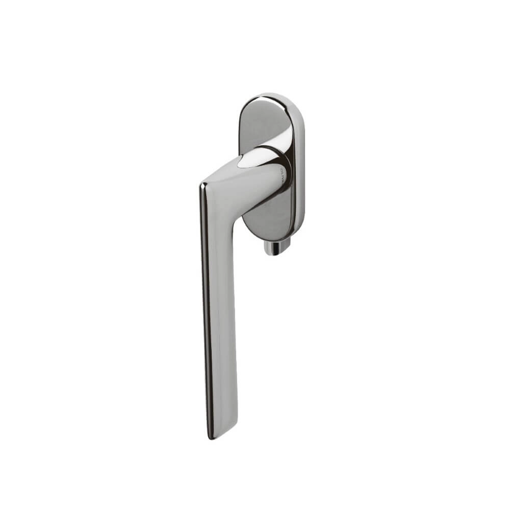 Poignée de fenêtre design Tecno Chrome verrouillable