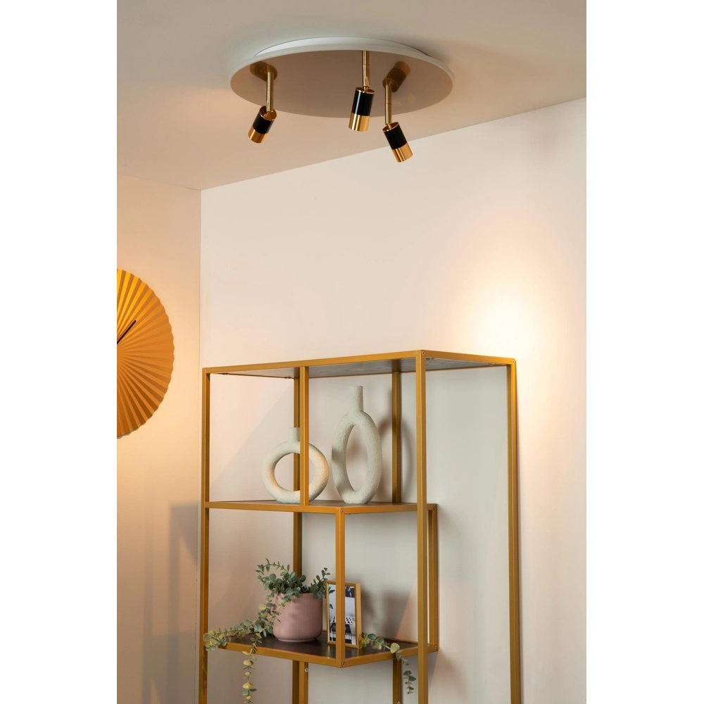 Lampe de plafond à design Jubel or Ø 48cm Lucide 5411212712790