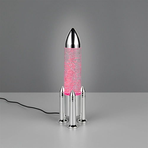 Lampe de table Apollo Gris Titane Rocket Trio 4017807681208