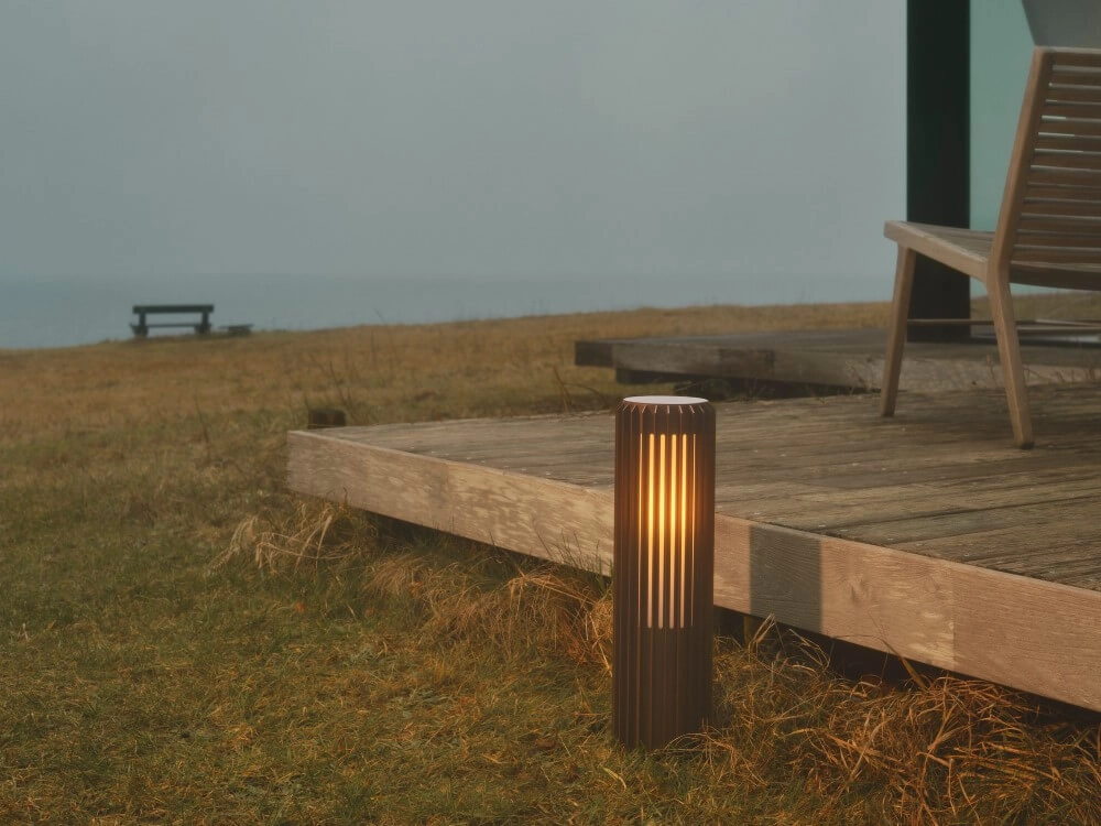 Éclairage de jardin Aludra 45cm - marron métallisé Nordlux 5704924022074