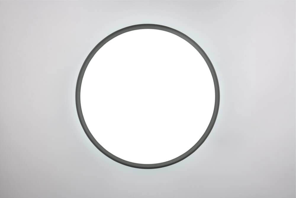 Plafonnier noir Spacy avec télécommande Trio 4017807612943