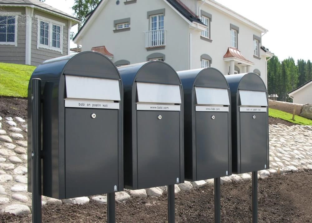 Boites aux lettres Grande 7016 i Gris foncé Bobi 6417237033147