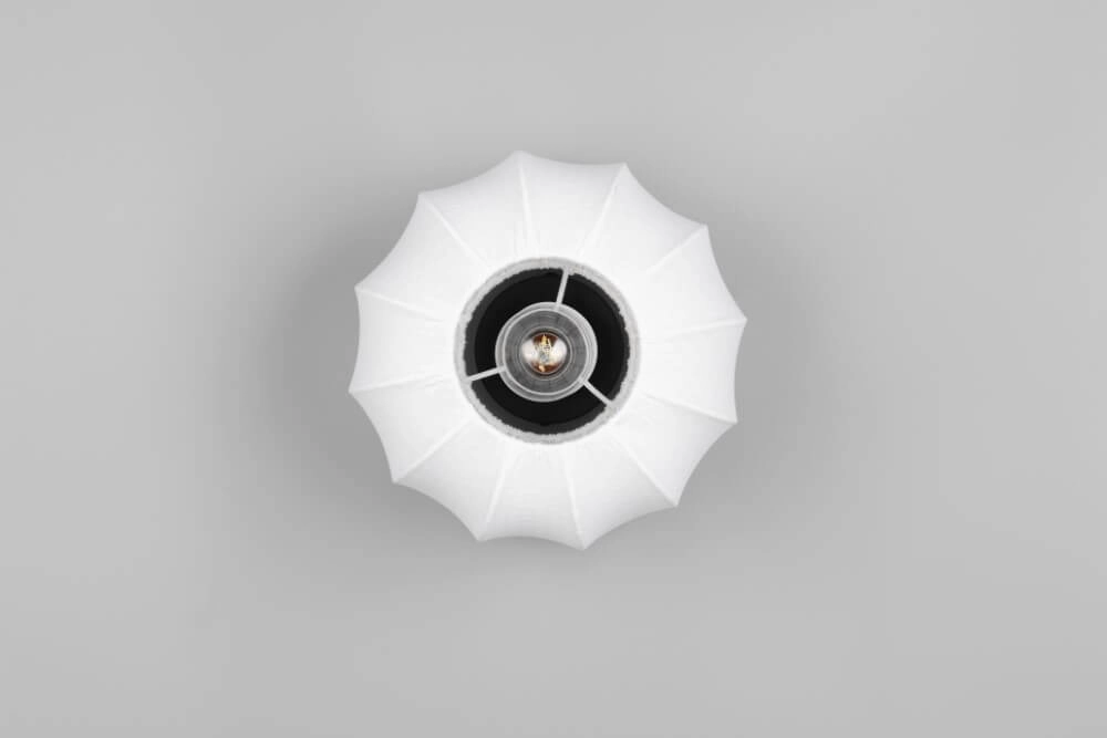 Plafonnier design blanc Madleine Ø 25cm Trio 4017807638240