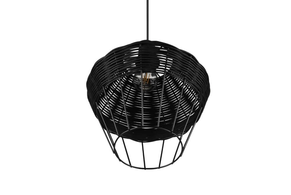 Suspension Borka Rotin noir Trio 4017807556803