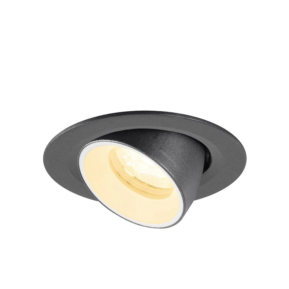 Spot encastré Numinos Gimble XS noir/blanc 3000K - 40 deg SLV 4024163307062