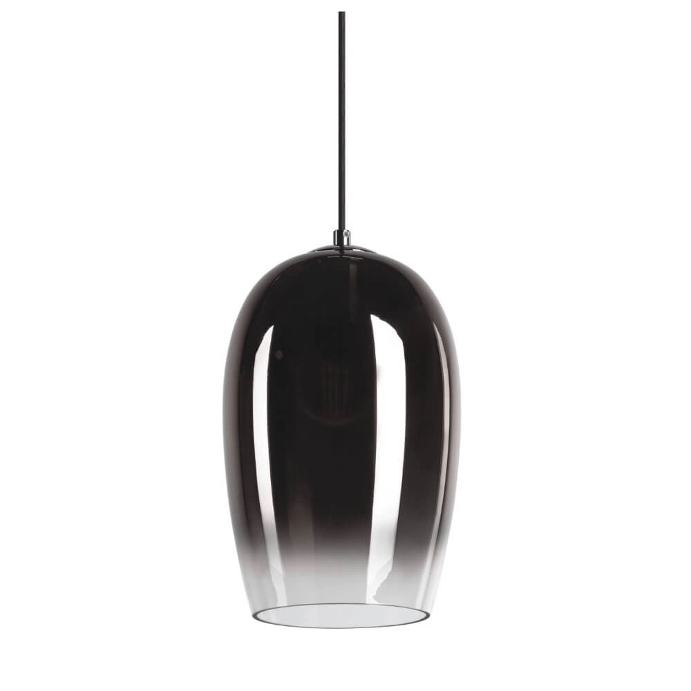 Lampe à suspension en verre Pantilo verre fumé - Ø 18cm SLV 4024163266420