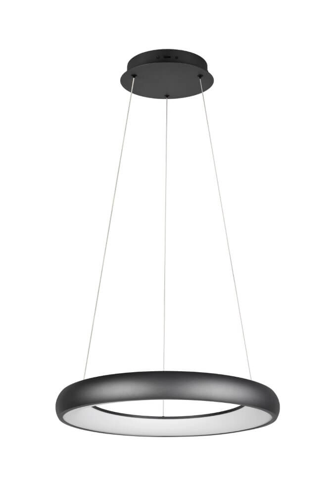 Lampe suspendue LED Cardona noir - Ø 60cm Trio 4017807613865
