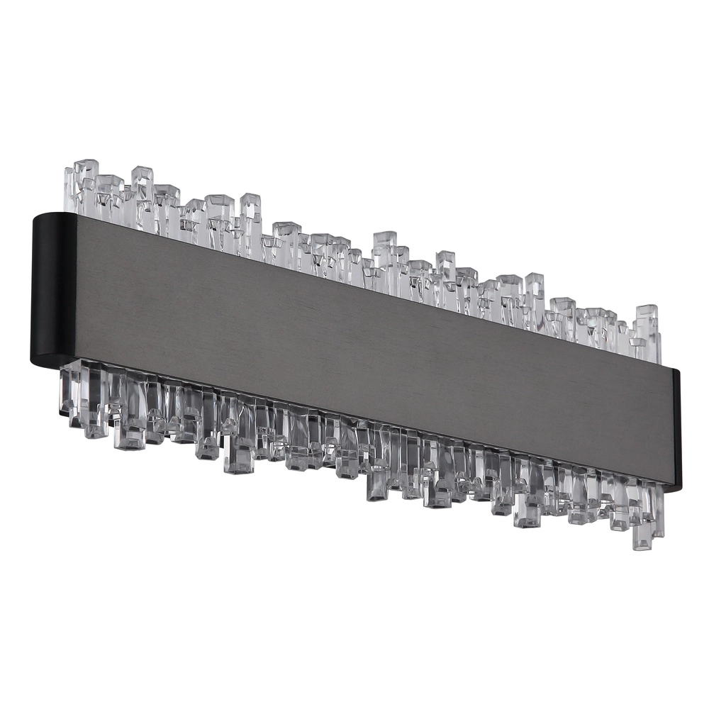Lampe murale noire Stalagmita 25 cm Globo 9007371578740