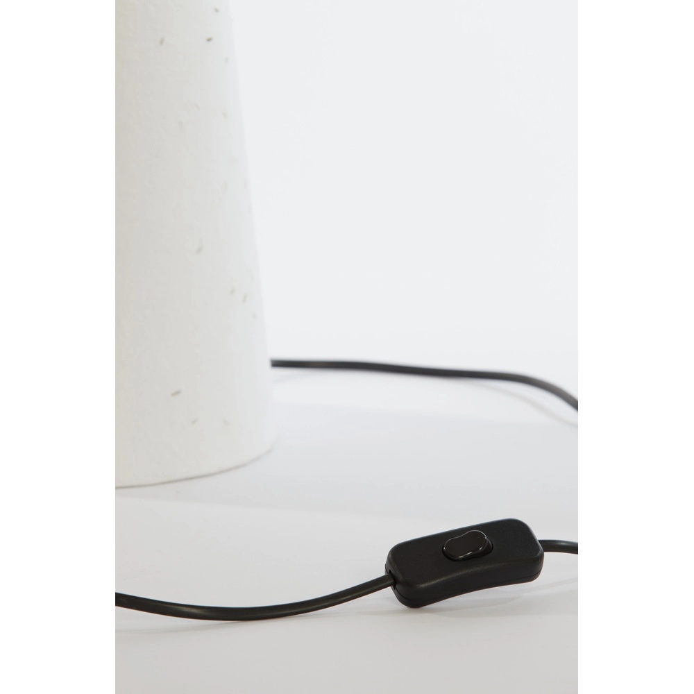 Lampe de table de conception Raeni Blanc Light & Living 8717807687663