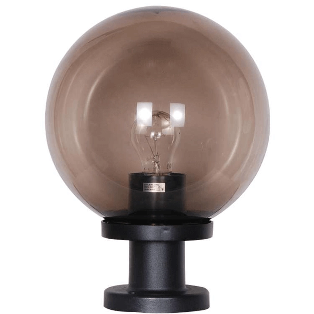 Lampe ampoule Bolano 33cm. Fumée de piédestal Lampe ampoule Bolano 33cm. Fumée de piédestal