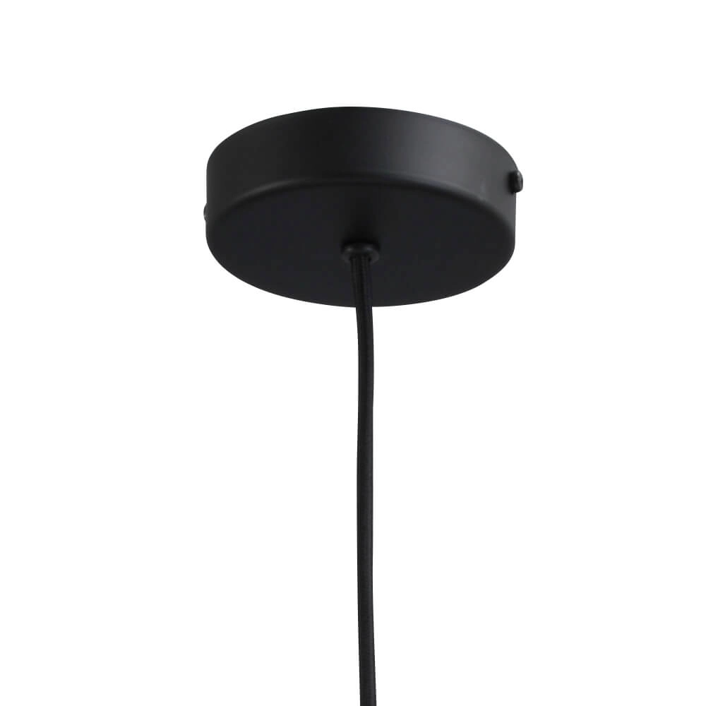 Lampe suspendue dorée Porto avec verre rouge Nicolette - Ø 20cm Masterlight 8718121269252