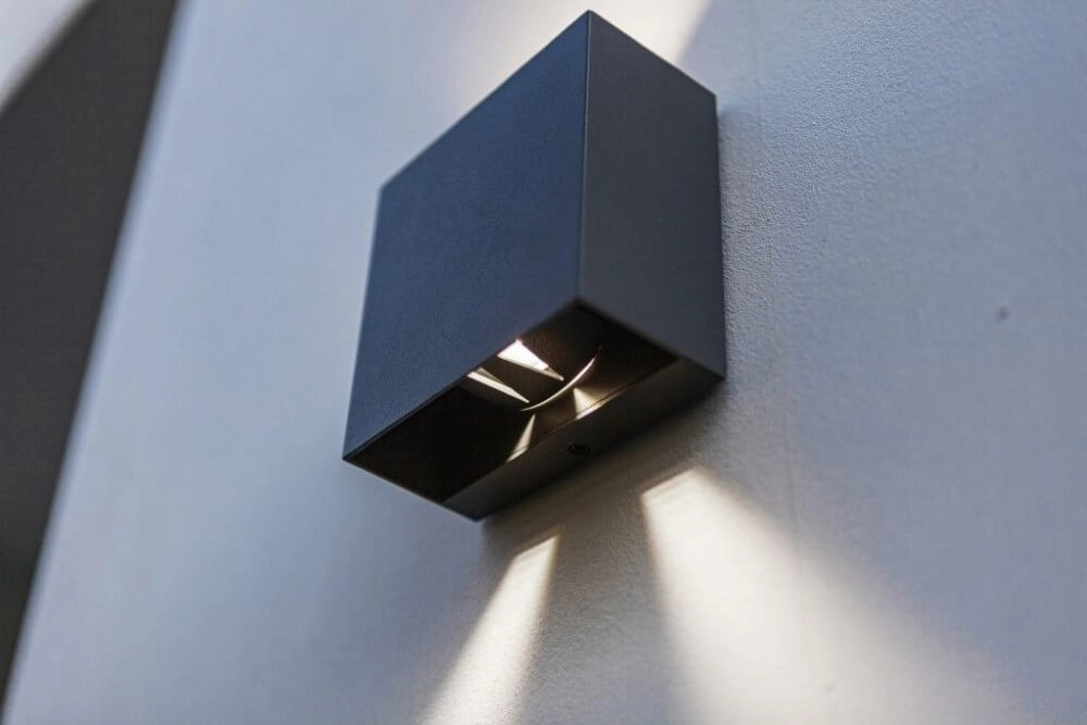 Applique anthracite Gemini Beams conception Lutec 6939412012940