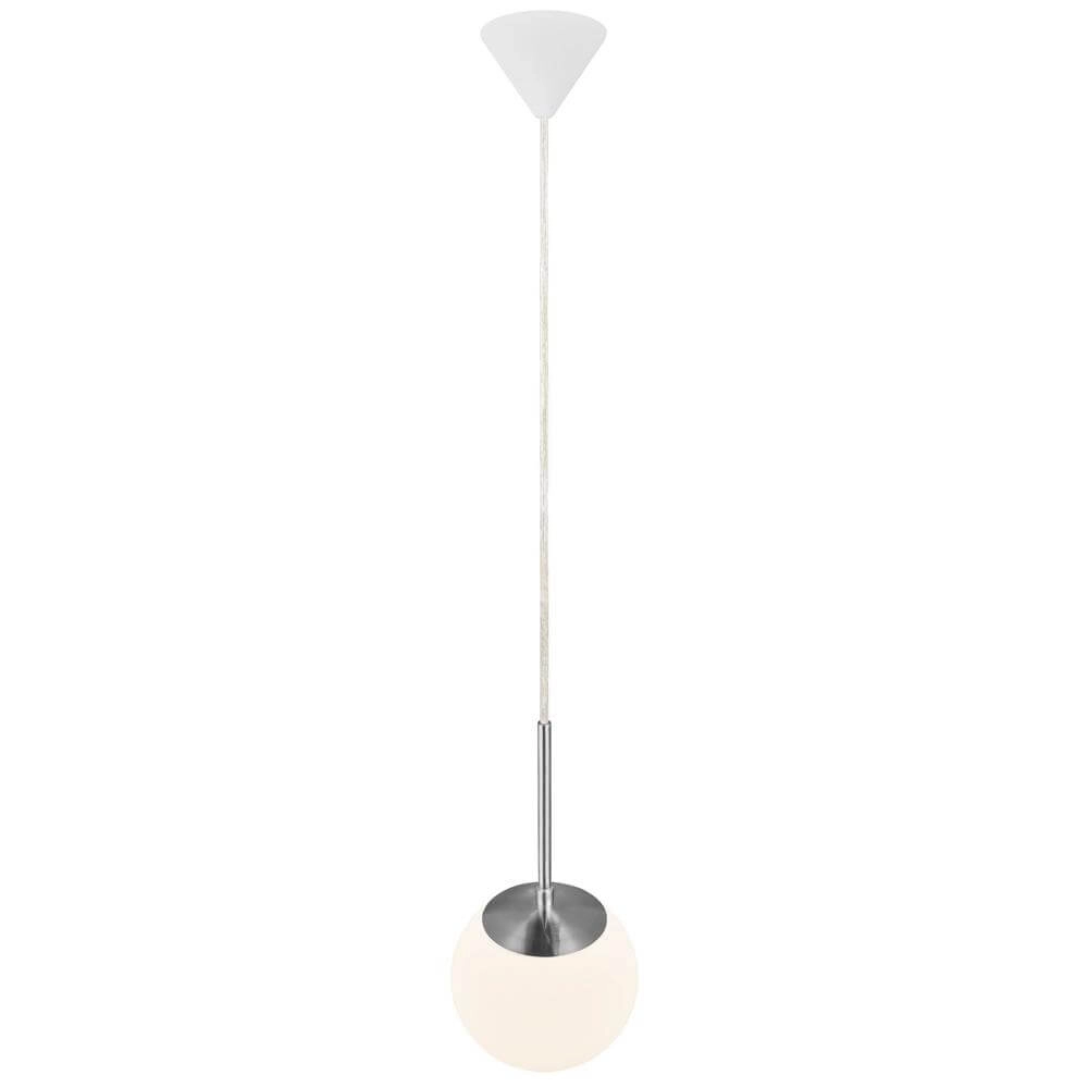 Suspension en verre Cafe blanc Ø 15cm Nordlux 5701581101012
