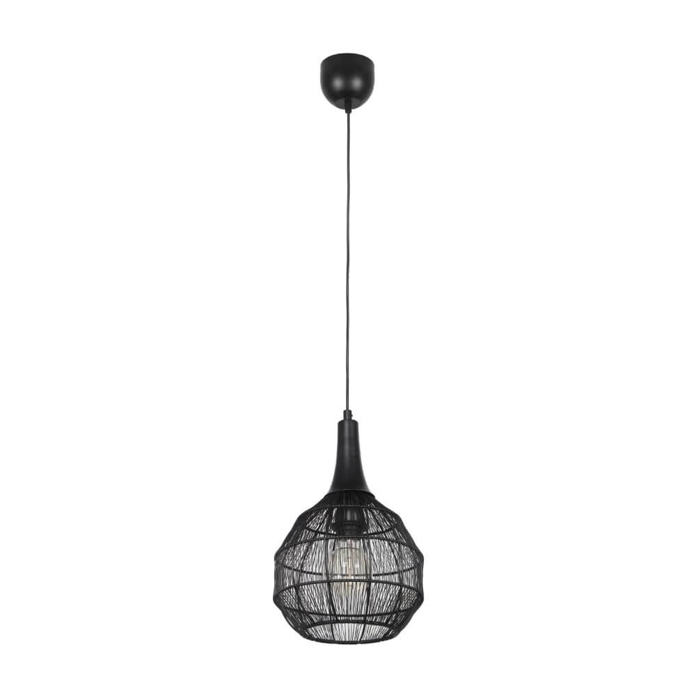 Lampe suspendue ronde Soraya Ø 26 cm - noir Trio 4017807617474