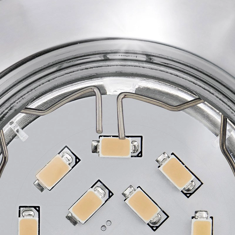 Spot LED Peneto (3) 3x5w - 3000K - 8,7cm nickel mat Eglo 9002759944070