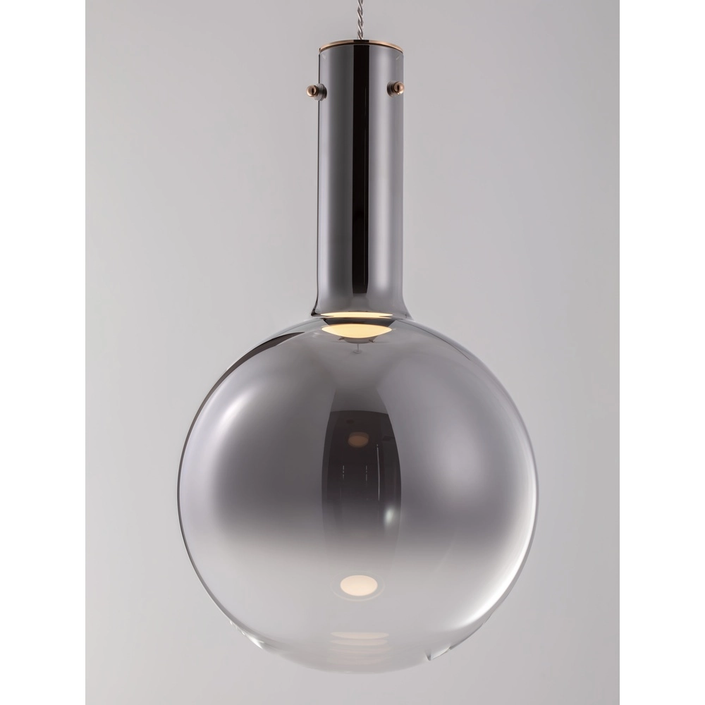 Suspension Nostos verre fumé